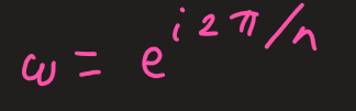 <ul><li><p>use this and multiply with original root when finding nth roots of any complex number</p></li></ul><p></p>