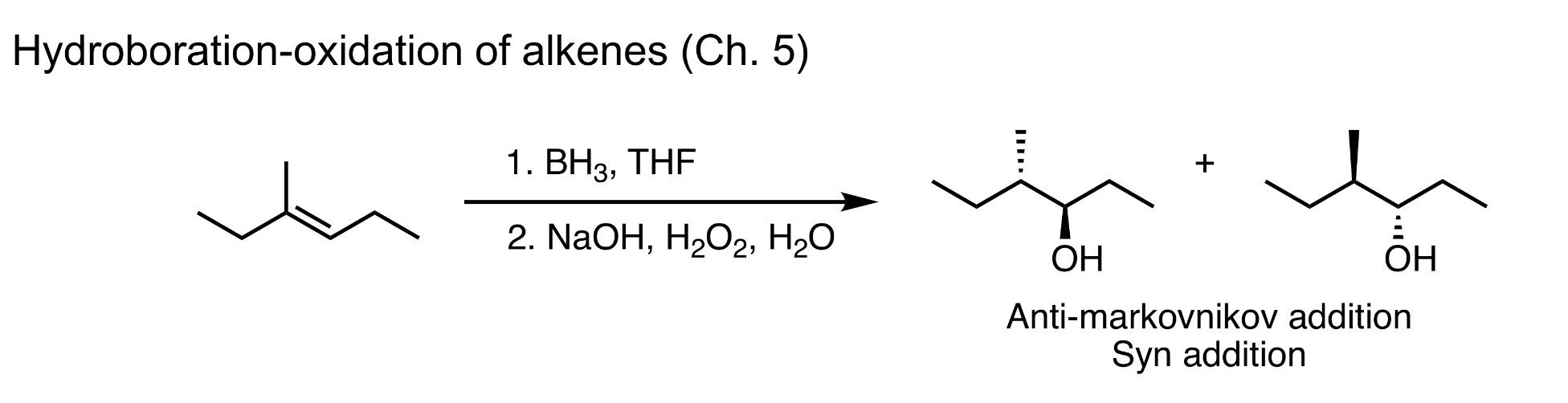 <p>Hydroboration-Oxidation</p>