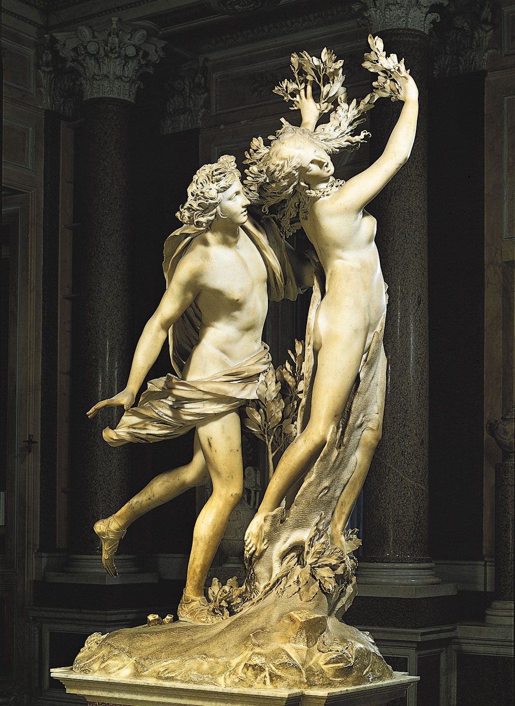 <p>apollo and daphne → bernini</p><p>david → bernini</p>