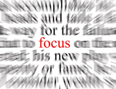 <p>the focusing of mental resources on select information</p>