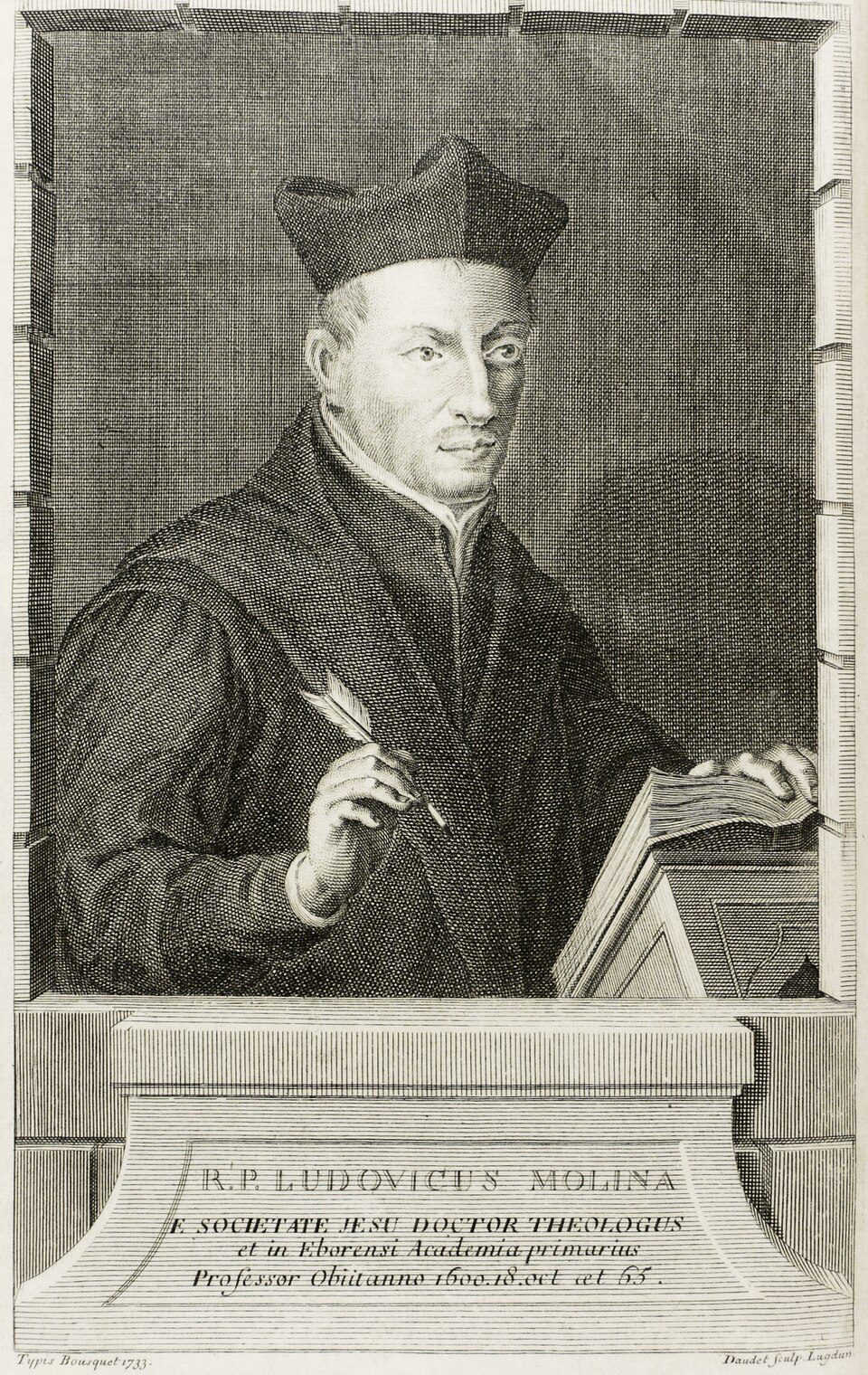 <p>1535 - 1600 - Luis de Molina (All Facts) </p>