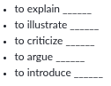 <p>The <em>why</em><span> behind the passage. Why did the author write it? What did they want to accomplish? What’s the point?</span></p>