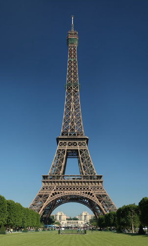 <p>Originally built as a main attraction for the Expo of Art and Tech. Designed to mimic a railroad track from wrought-iron and trusses, and later had added on arch ornamentation to look less alien </p>