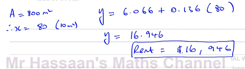 <p>since its given area <strong><u>in 10</u></strong>m², <br><br> <strong><u>x = 800 → x = 80 m²</u></strong><br></p>