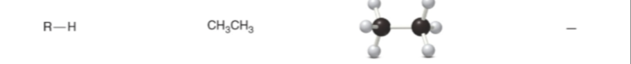 <p>Type of Compound → General Structure → Example → 3-D Structure → Functional Group</p>