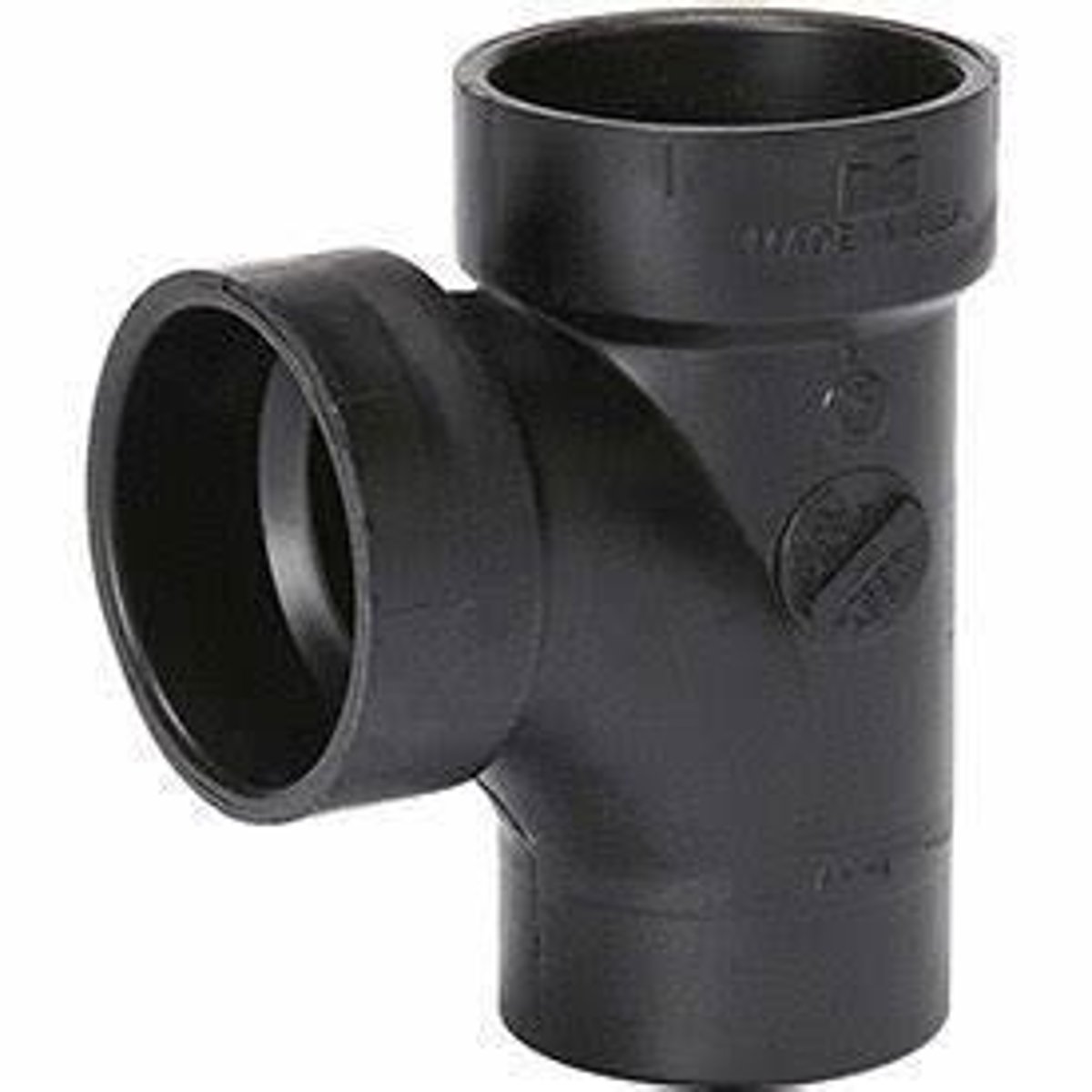 <p>A tee used as fitting for a soil pipe designed with a slight curve in the 90° transition so as to channel flow from a branch line toward the direction of the main flow.</p>