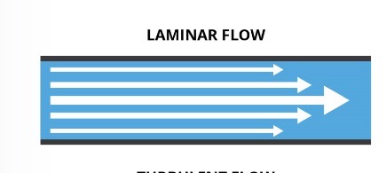 <p>Normal, smooth, silent, and efficient blood flow </p>