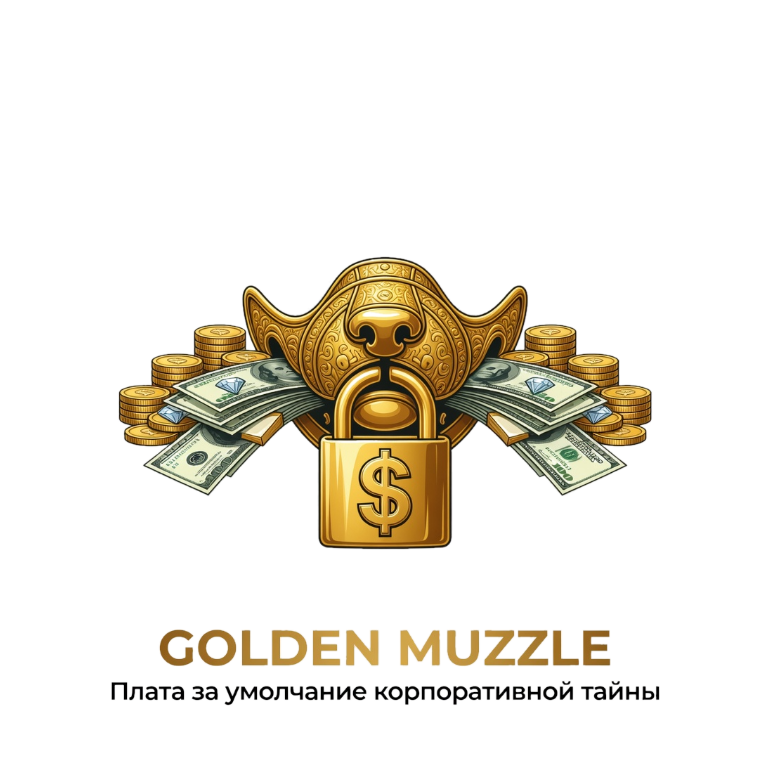 <p><strong><mark data-color="green" style="background-color: green; color: inherit;">golden muzzle</mark> /ˈɡoʊldən ˈmʌzl/</strong></p><p><strong>DEUTSCH: </strong></p><p>goldener Maulkorb</p>