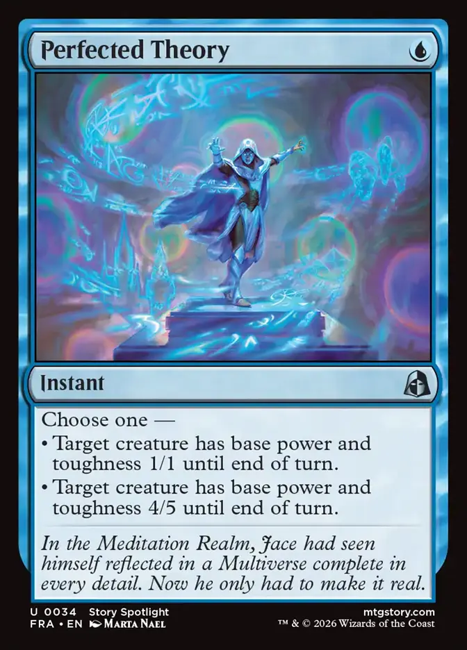 <p>Choose one —</p><p>• Target creature has base power and toughness 1/1 until end of turn.</p><p>• Target creature has base power and toughness 4/5 until end of turn.</p>