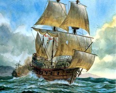 <p>Corporate colonies, such as Jamestown, were operated by joint-stock companies, at least during the colony's early years. (p. 24)</p>