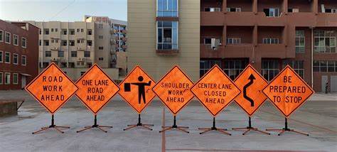 <p>work area signs</p>