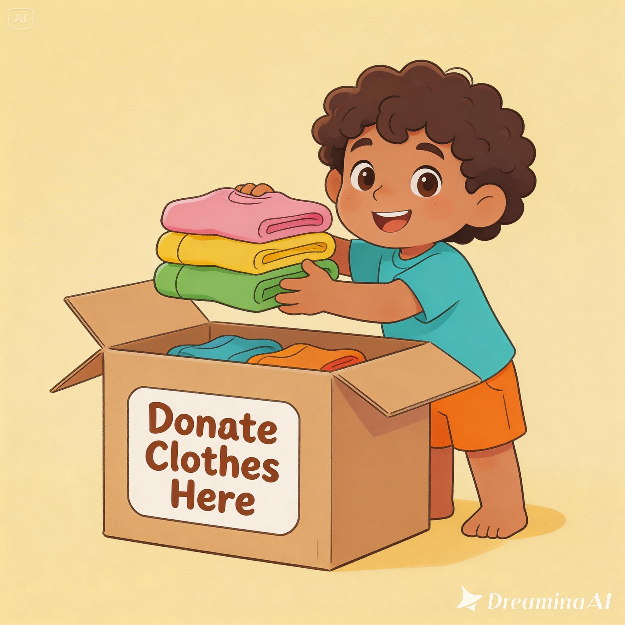 <p><span>Donate clothes</span></p>