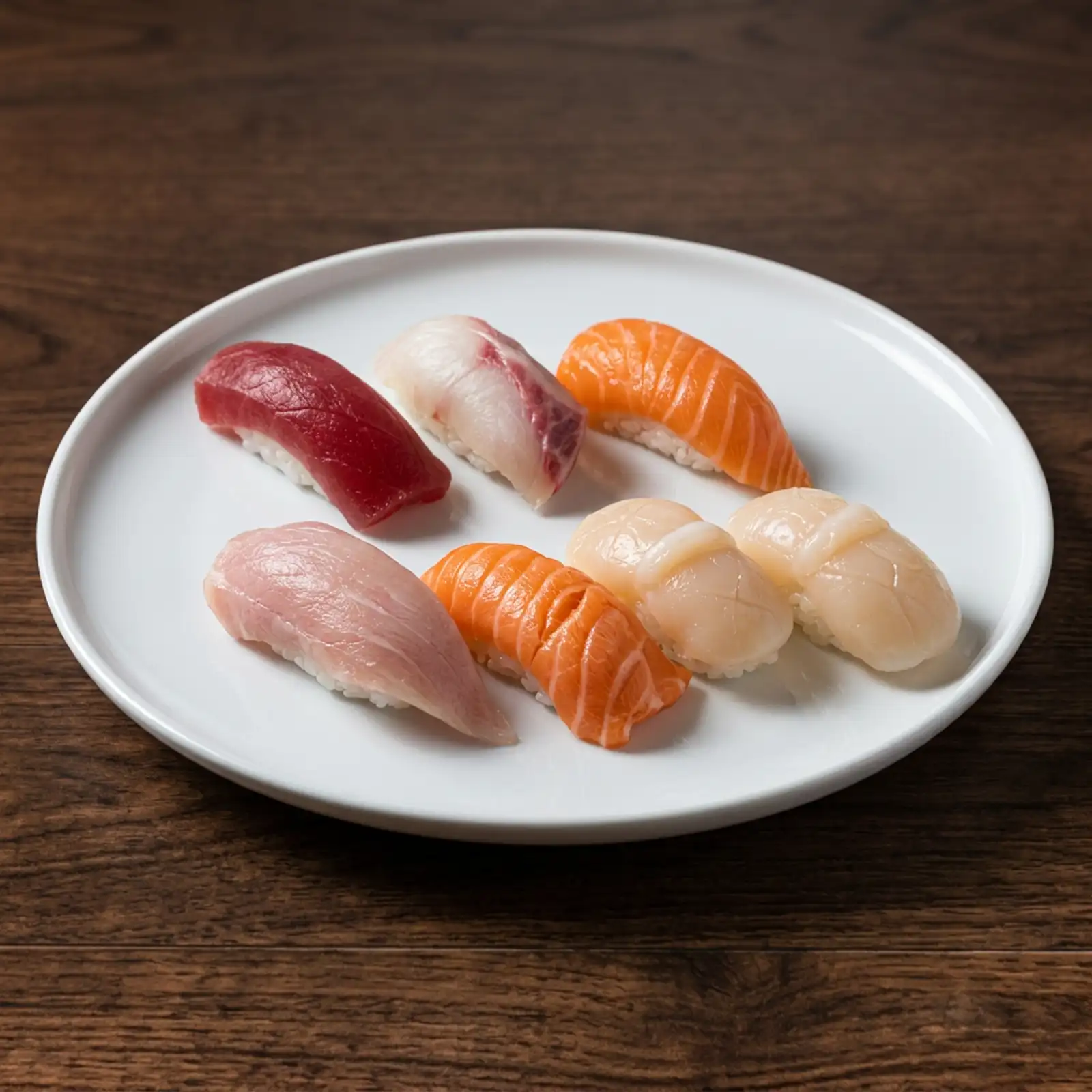 <p>aaa grade big eye tuna, yellow tail, albacore, king salmon, and three more chefs’ choices</p>