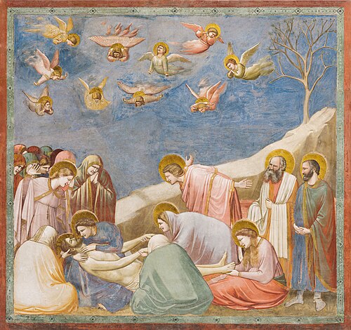 <p>Lamentation in the Arena Chapel</p>