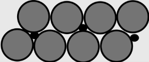 <p>An interstitial alloy will form. Carbon has a much smaller radius than the iron. It will fit into the interstices.</p>