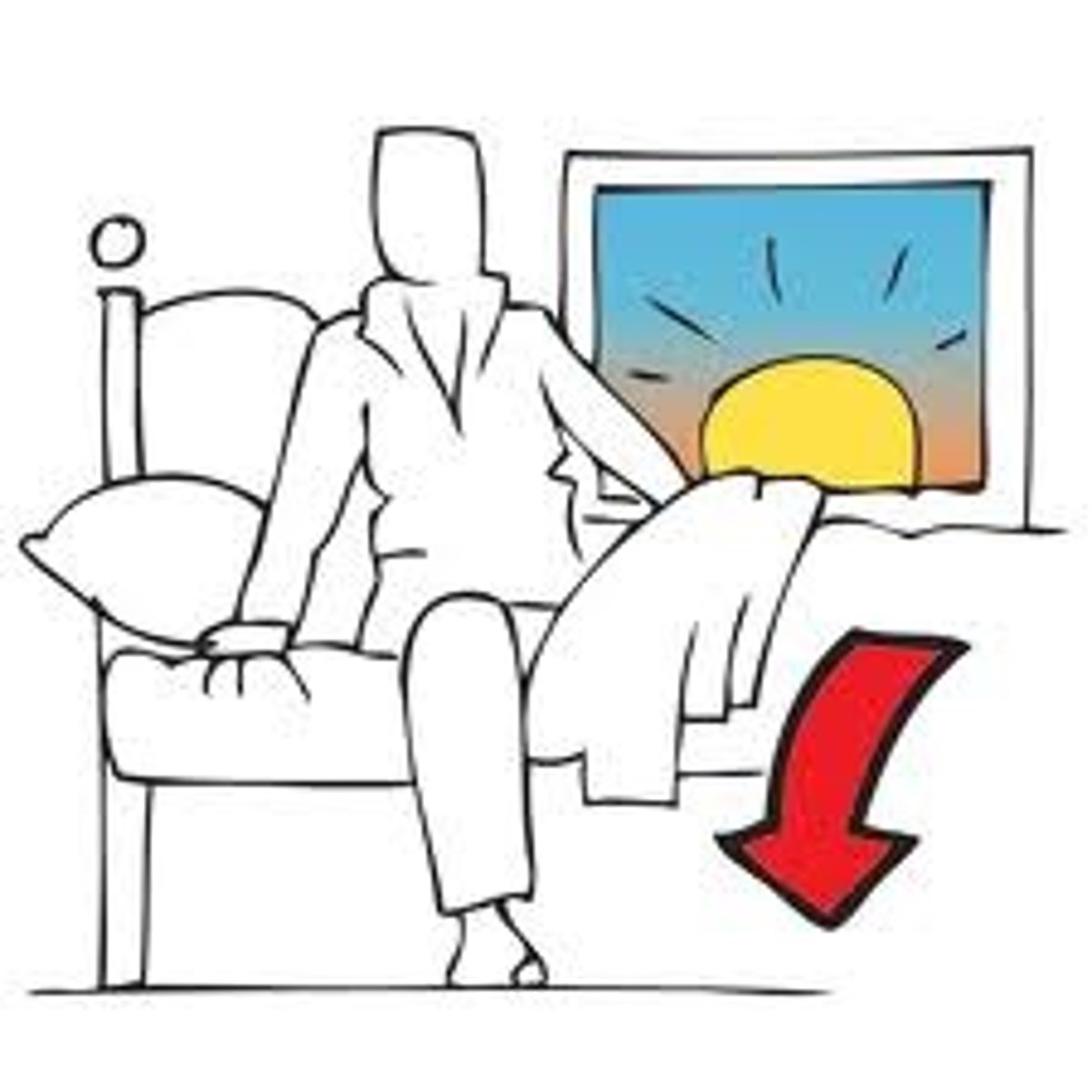 <p>To get up, To get out of bed</p><p>(Also: To stand up, To Rise)</p>