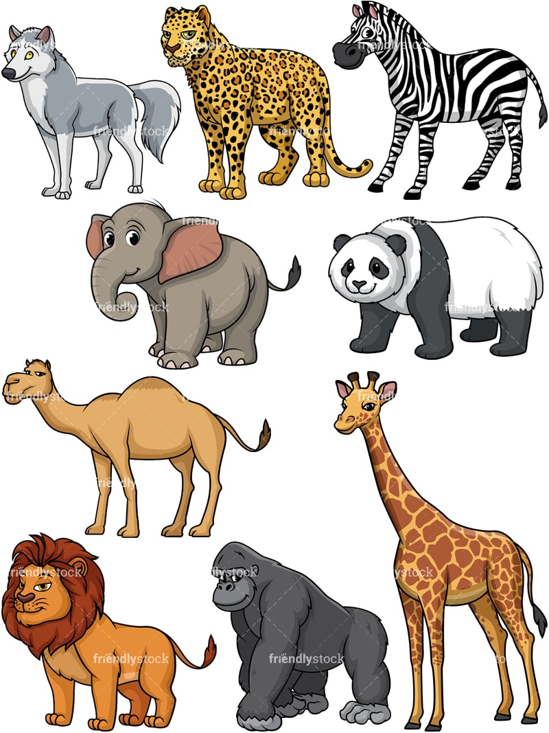 <p>animals which do not live with people</p>