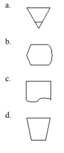 <p><strong>Which symbol represents a manual operation?</strong></p>