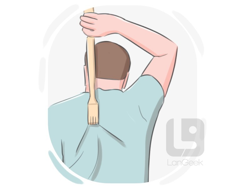 <p>refers to <mark>rubbing, scraping, or marking a surface with a sharp or rough object</mark>. It has several common meanings depending on the context<br><br><span><strong>On the Body:</strong> Rubbing or scraping the skin with fingernails to relieve an itch.</span></p><ul><li><p><span><strong>On Materials:</strong> Marking, cutting, or damaging a surface (like … wood or a glass screen).</span></p></li><li><p><span><strong>Sound:</strong> Producing a harsh, grating noise by rubbing against something (e.g., <em>the … of a pen</em>).</span></p></li></ul><p></p>