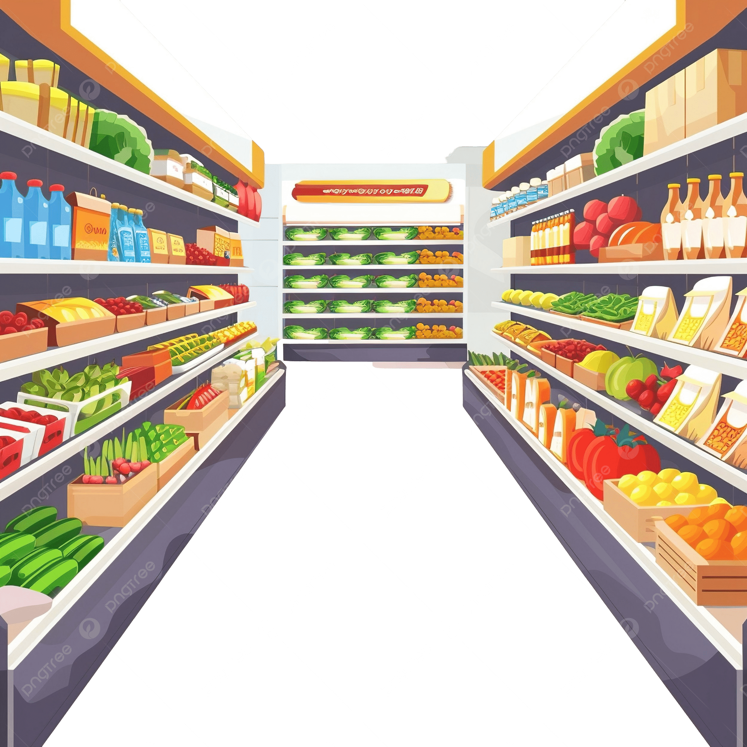 <p>خواربارفروشی</p><p>Sometimes it may be called the “supermarket”<br>گاهی ممکن است به آن «supermarket» (سوپرمارکت) گفته شود.</p>