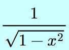 <p>What is this the derivative of?</p>