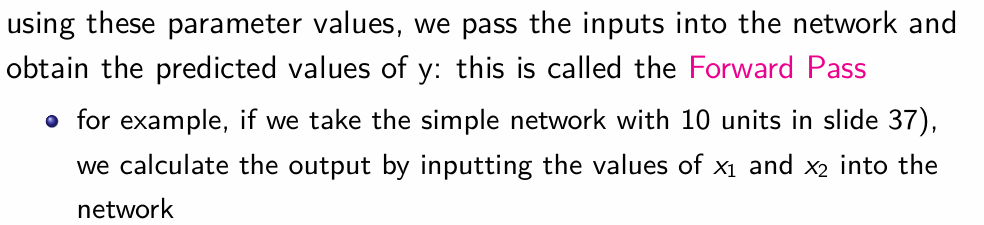 <p>What do we calculate next and what is this process known as?</p>