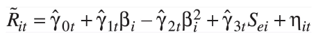 <p><span>basically checking if the risk from the years before affects the returns now through carried&nbsp;forward information</span></p>