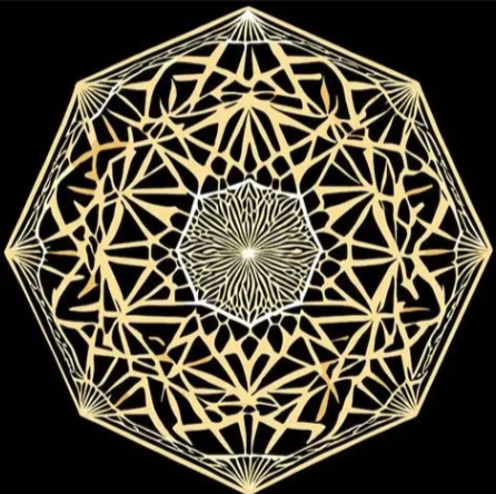 <p>Intricate shape</p>
