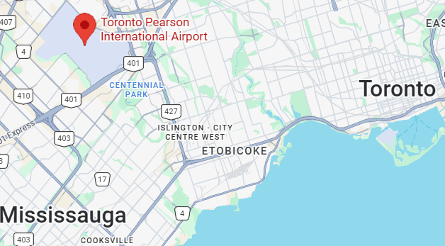 <p>YYZ toronto</p>
