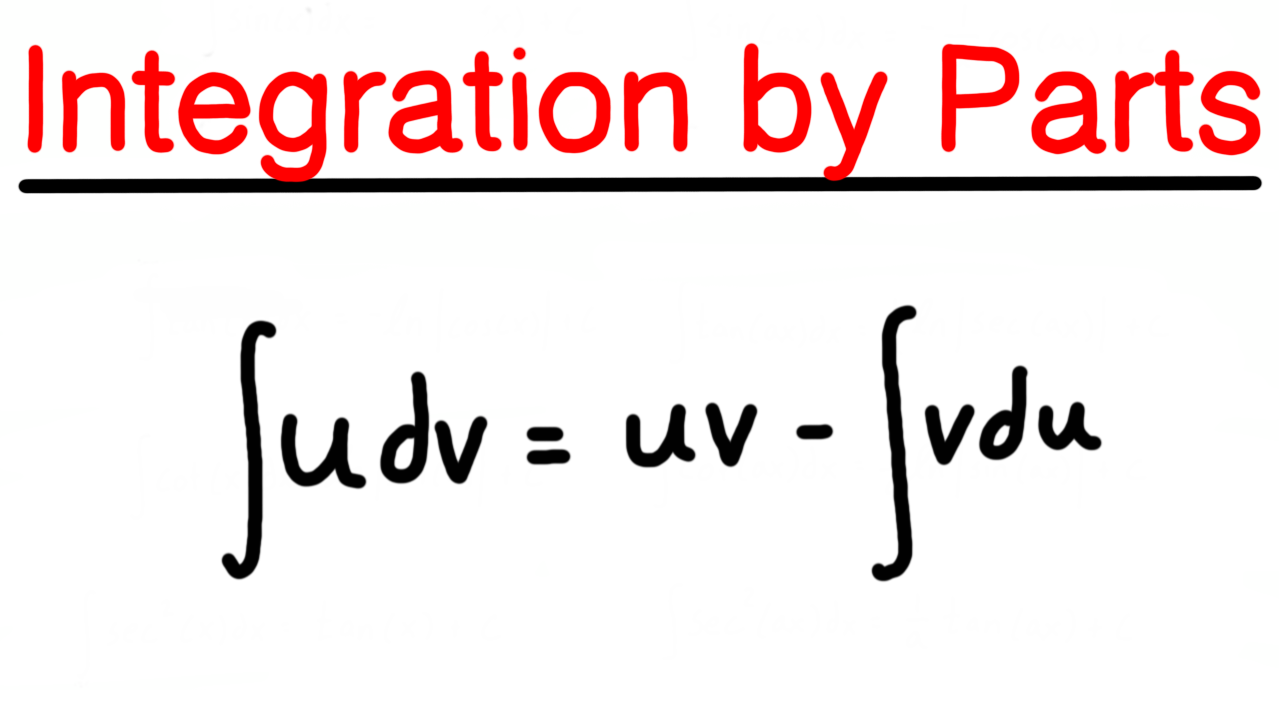 <p>Just use if u-substitution doesn’t work</p>