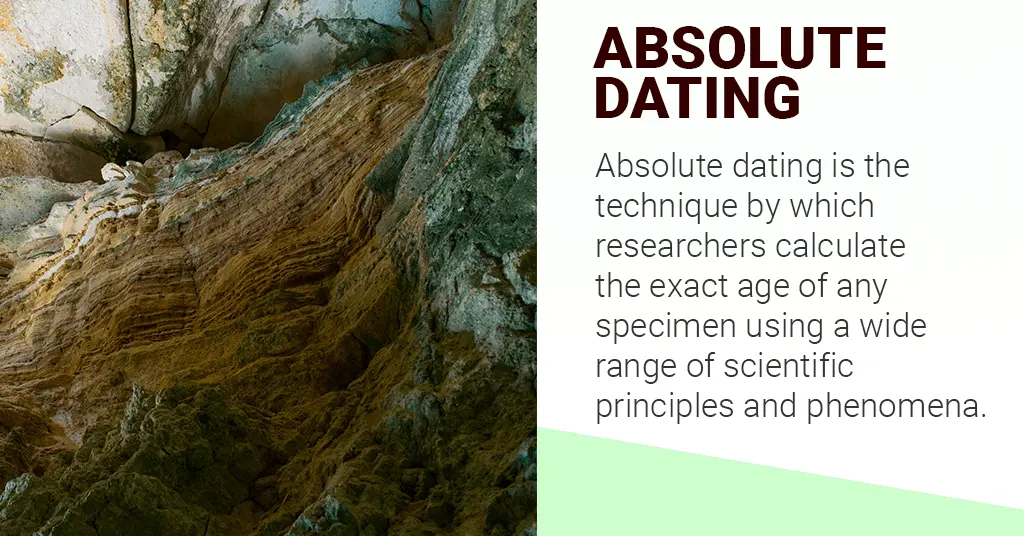 <p>Absolute Dating</p>