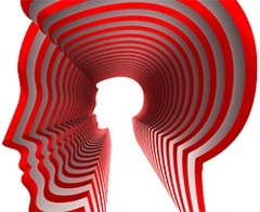 <p>the ability to see objects in three dimensions although the images that strike the retina are two-dimensional; allows us to judge distance</p>