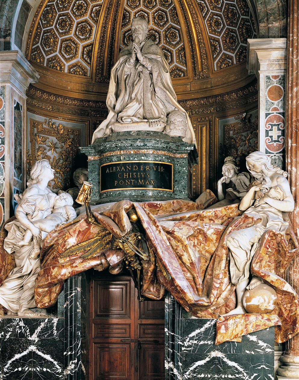 <p>Tomb of Alexander VII Chigi </p>