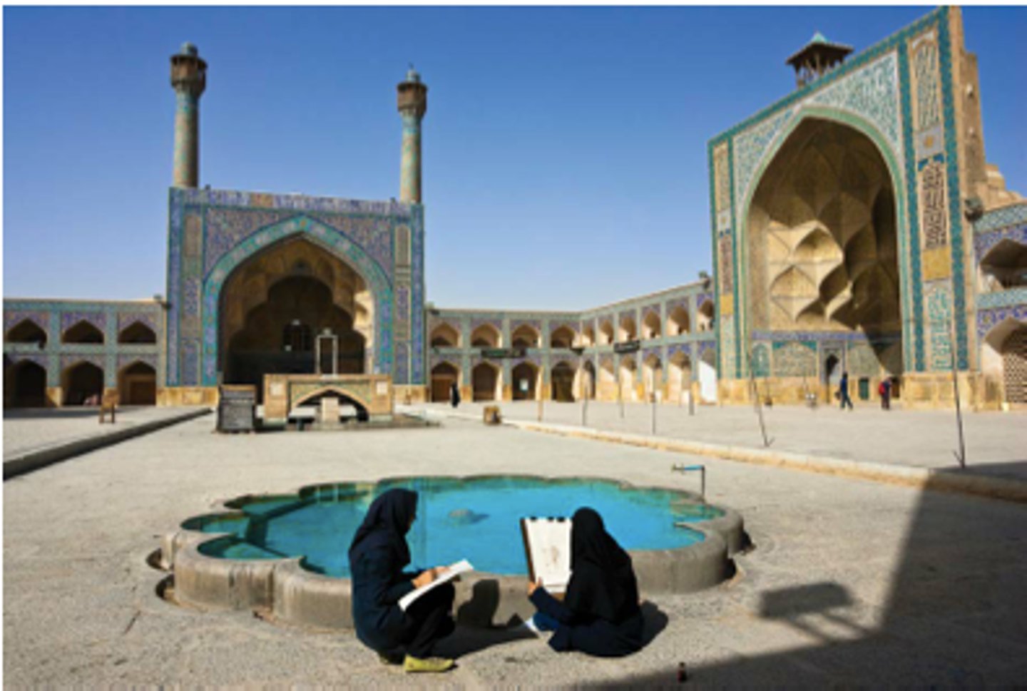 <p>Dates: c 700 C.E.: additions and restorations in the 14th, 18th and 20th centuries C.E.</p><p>Culture: Isfahan, Iran. Islamic, Persian: Seljuk, Il-Khanid, Timurid and Safavid Dynasties</p><p>Material: Stone, brick, wood, plaster and glazed ceramic tile</p>