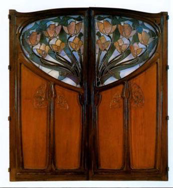 <p>-</p><p>Puerta doble</p><p>-</p><p>Émile André y Jacques Gruber</p><p>-</p><p>Estilo florar y organico</p>