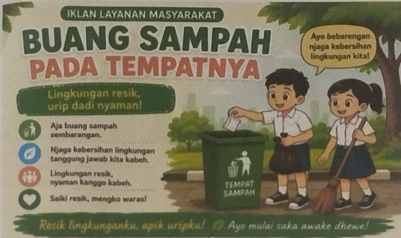 <p>Gatekna gambar iklan ing ngisor iki!</p><p class="has-focus">Iklan kasebut kalebu ....</p><p>A. iklan niaga</p><p>B. iklan layanan masyarakat</p><p>C. iklan baris</p><p>D. iklan produk</p>