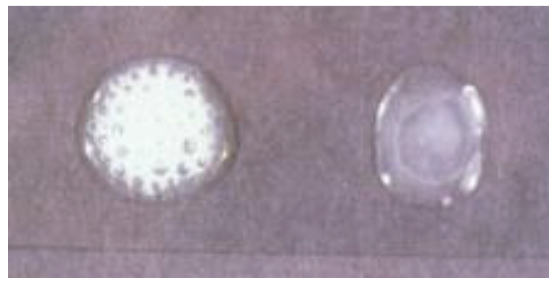 <p>if no bubbles it’s? + or - no … … …</p>