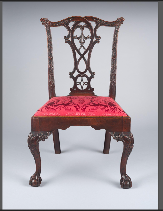 <p>Mahogany, 1760-75</p>
