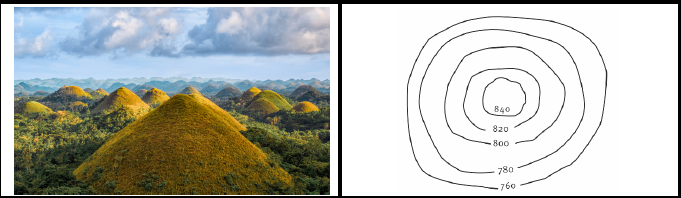 <ul><li><p><span>A hill is a landform that extends above the surrounding terrain. </span></p></li><li><p><span>Hills often have a distinct summit and are generally lower and less steep than mountains.</span></p></li></ul><p></p>