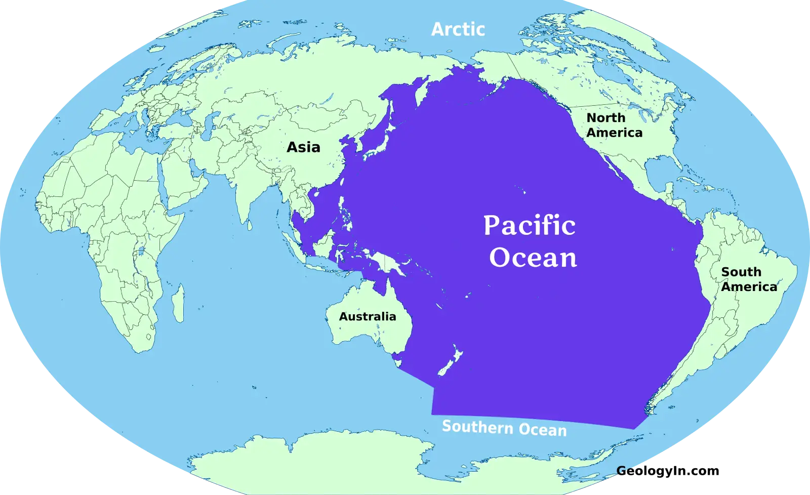 <p>pacific ocean </p>