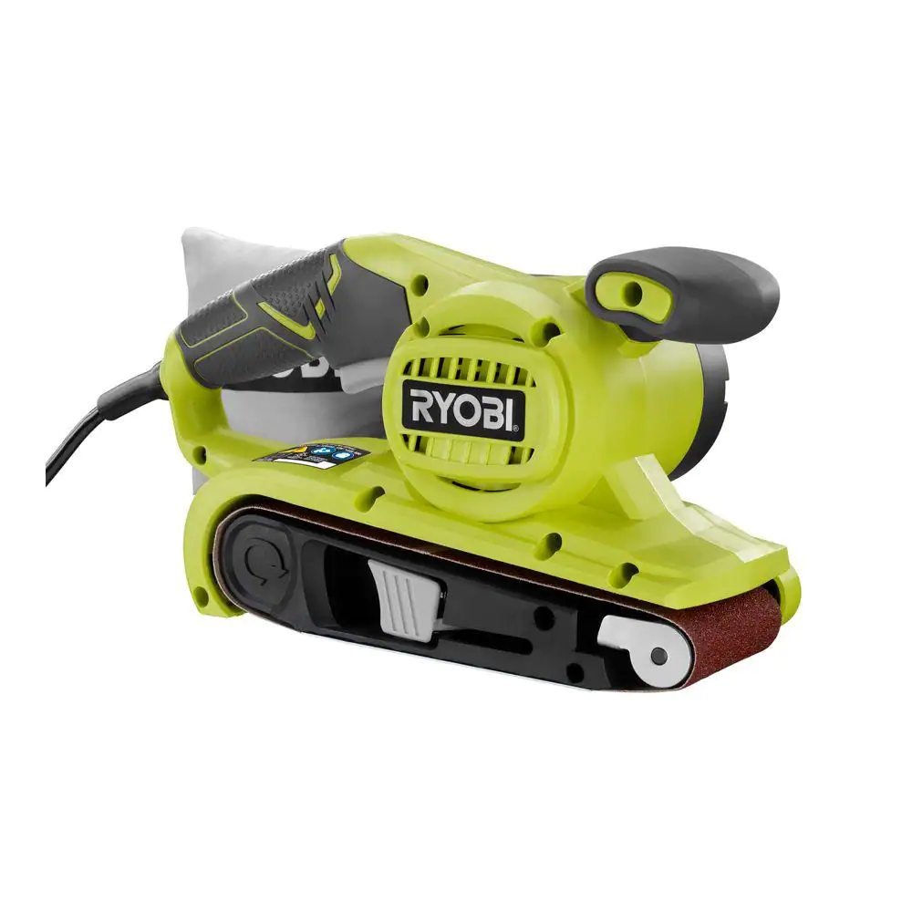 <p>Power tool that uses a continuous sanding belt for fast, coarse sanding and shaping of large surfaces.</p>