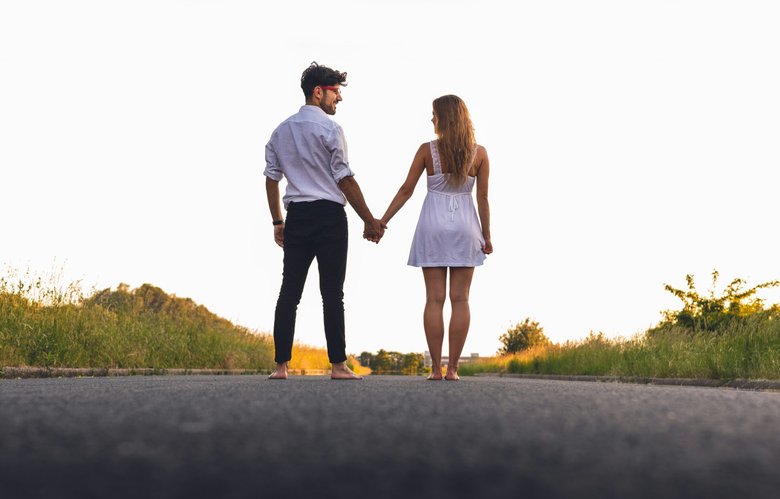 <p>go out with </p>