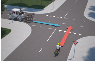 <p>Who has to give way here?</p>