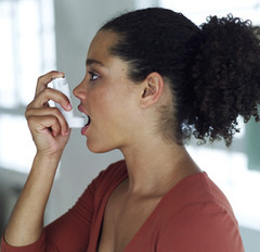 <p>Asthma and breathing difficulties</p>