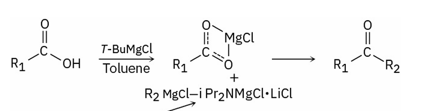 <p>if first treated with i-Pr2NMgCl-LiCl (turbo-Hauser base)</p>