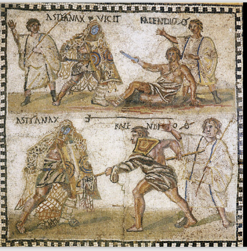 <p><span>Retiarius vs Secutor.</span></p>