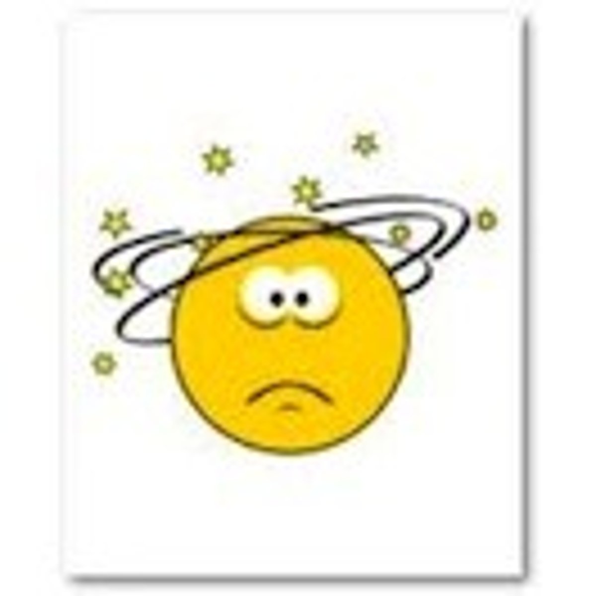 <p>to be dizzy</p>