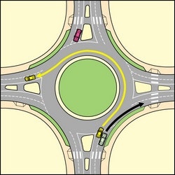 <p>roundabout </p>