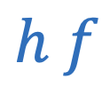 <p>h = Plank’s constant = 6.626×10<sup>-34</sup></p>