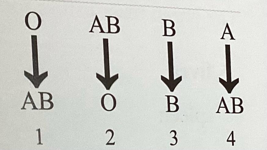 <p>Which of the following is wrong for a blood transfusion?</p>